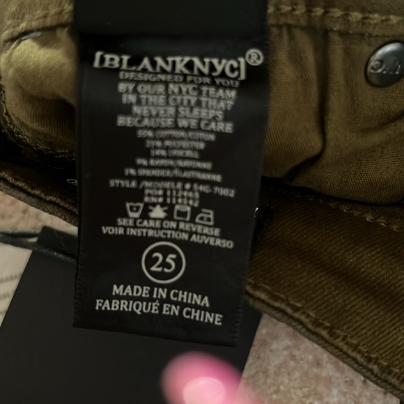 BLANKNYC NEW WITH TAGS  High Rise skinny coated jeans - Picture 3 of 3